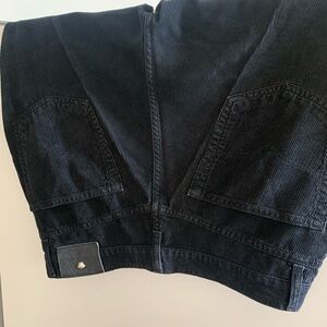 Versace Jeans Black Corduroy Relaxed